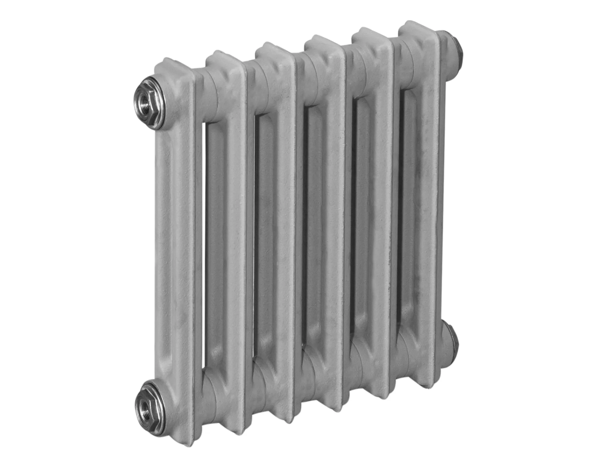 ASW Gussradiator grundiert 1 Glied Nabenabstand 350 mm „Berlin“ 6 × 45 × 7 cm