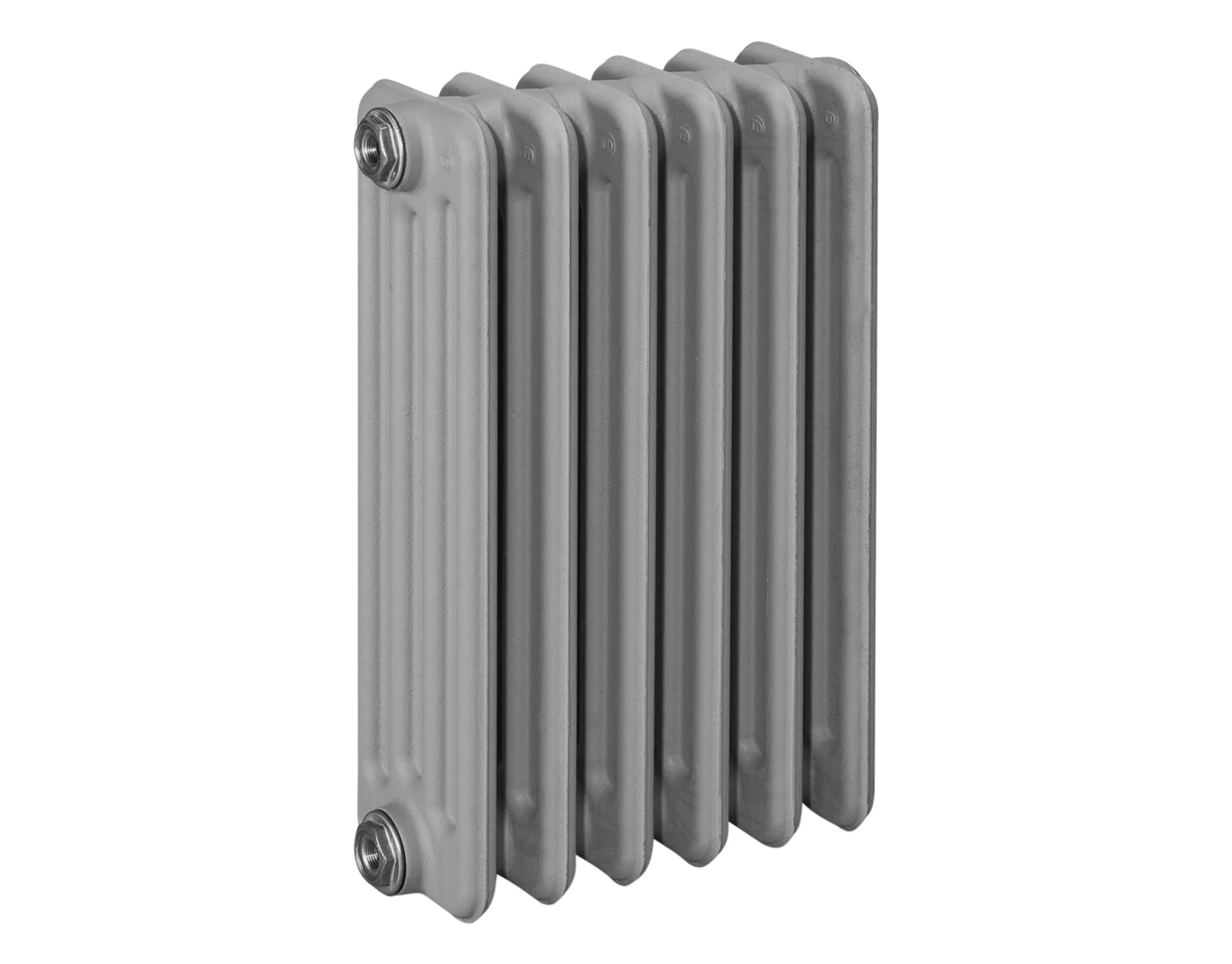 ASW Gussradiator grundiert 1 Glied Nabenabstand 500 mm „Berlin“ 6 × 58 × 16 cm