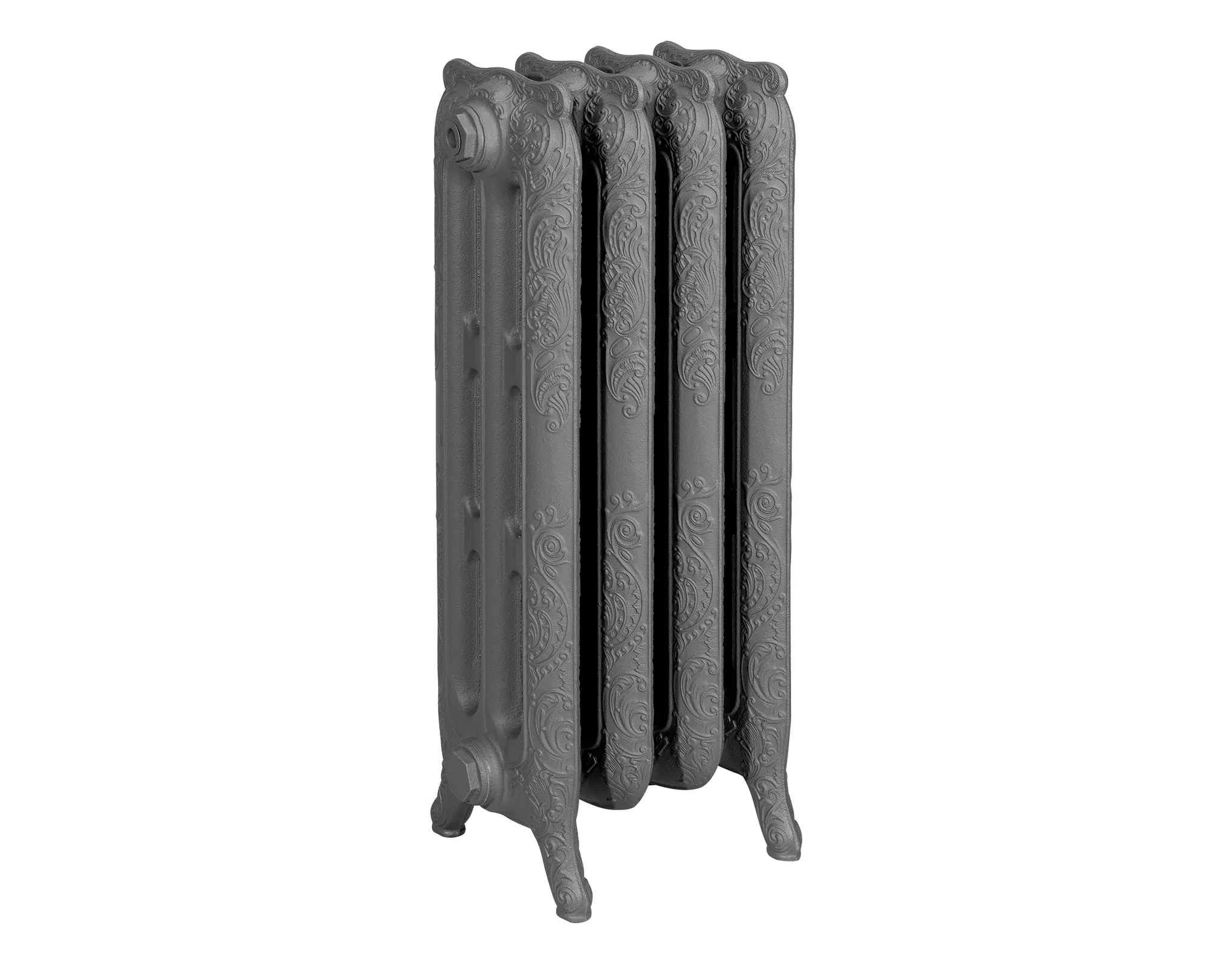 ASW Gussradiator 1 Glied Nabenabstand 600 mm „Oslo“ 7,6 × 76,8 × 22,5 cm