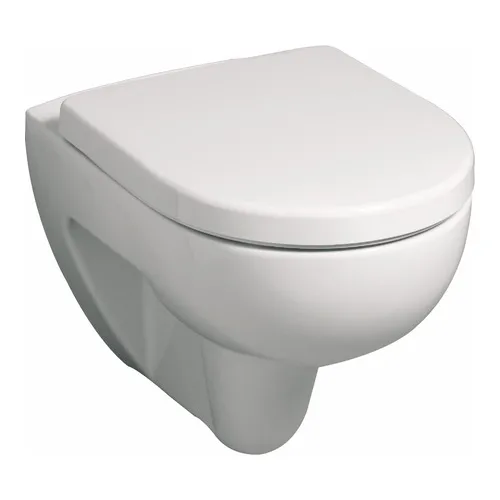 Geberit WC-Sitz ehemals Keramag „Renova Plan“ in weiß alpin, Befestigung von oben