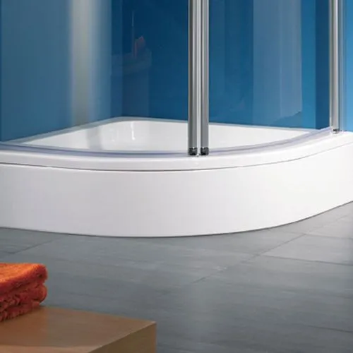 HSK Schürze für Acryl-Duschwanne „superflach“ 80 × 90 cm