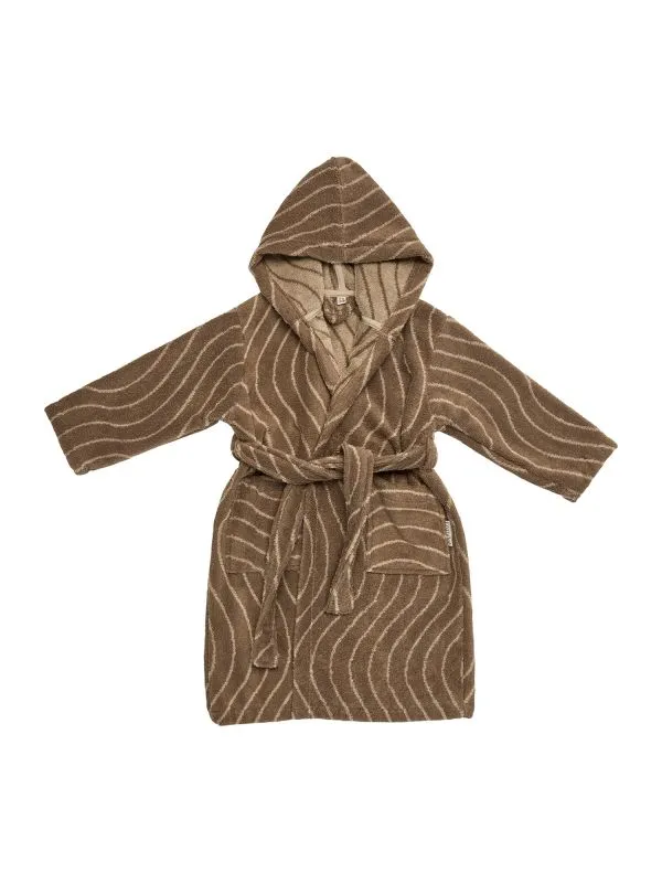 Leander Bademantel - Woodland Mocca - 5-6 Jahre