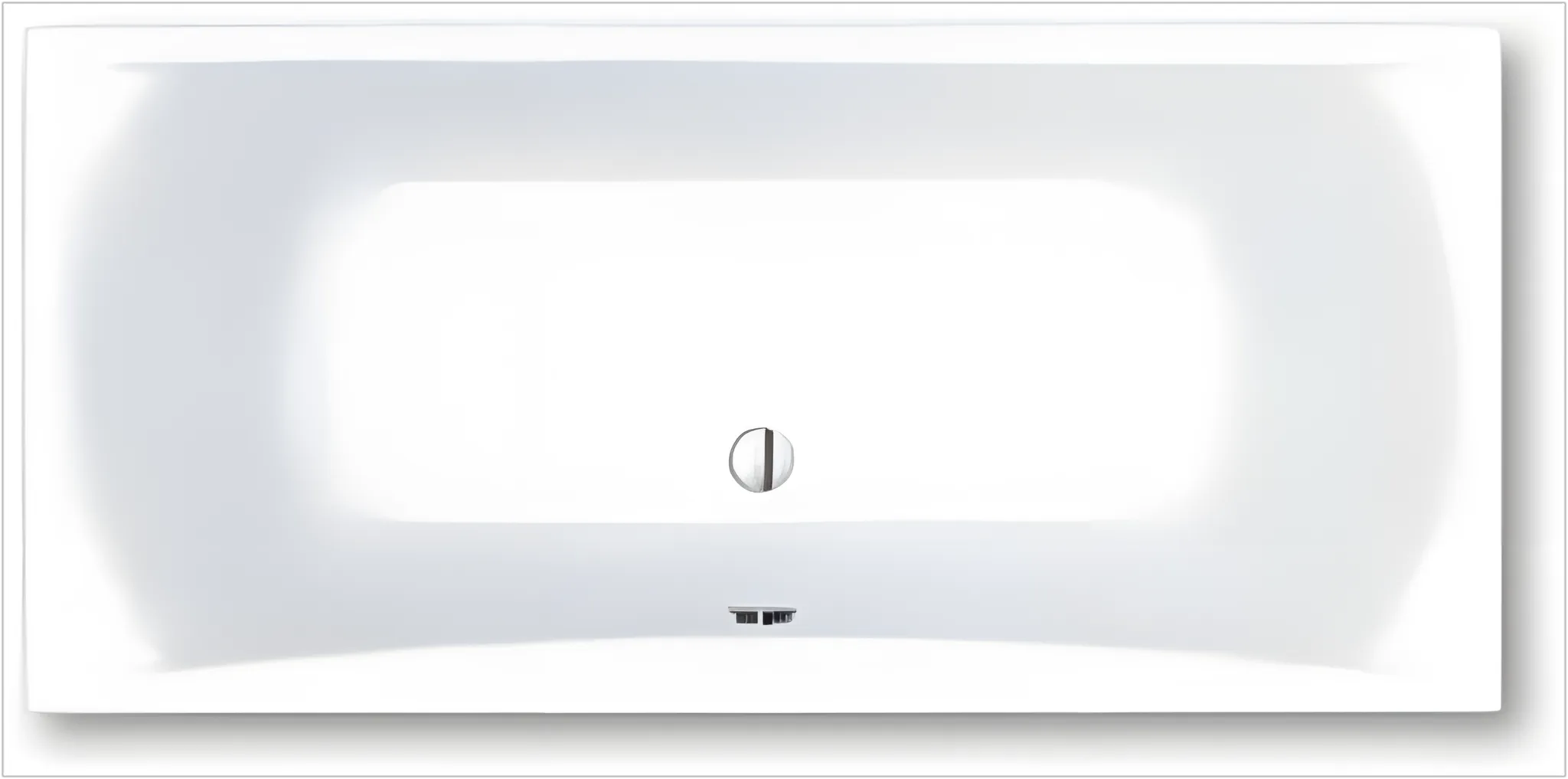 repaBAD Badewanne rechts „Livorno F“ freistehend rechteck 1700 × 700 mm, rechts in Weiß