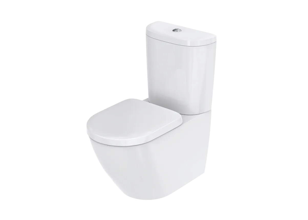 Toto Stand-Tiefspül-WC „NC“ 380 × 410 × 704 mm in weiß