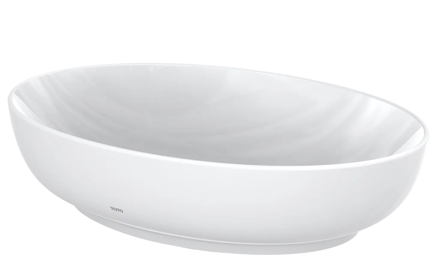 Toto Aufsatzwaschtisch „WU“ 550 × 380 × 167 mm in weiß