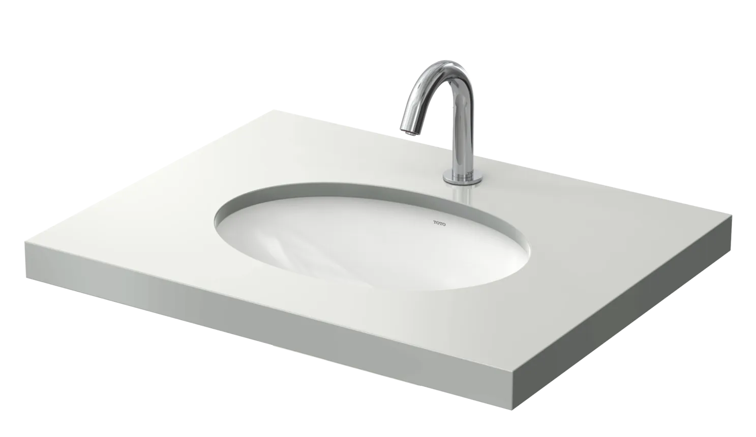 Toto Unterbauwaschtisch „WU“ ⌀ 500 mm in weiß