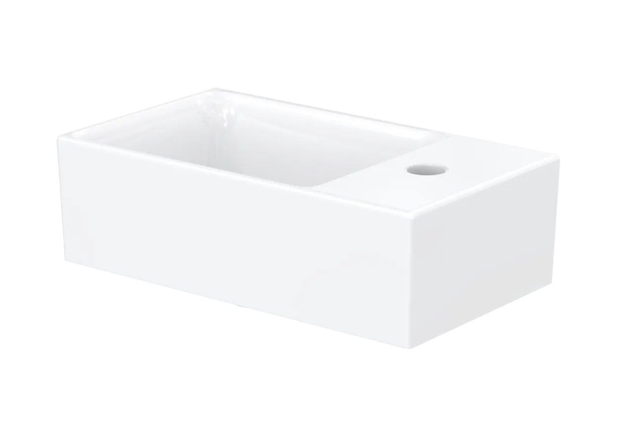 Toto Handwaschtisch „CS“ 400 × 230 × 152 mm in weiß