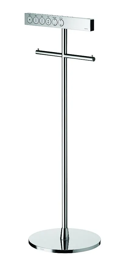 Toto Halter bodenstehend mit integriertem Toilettenpapierhalter für Fernbedienung