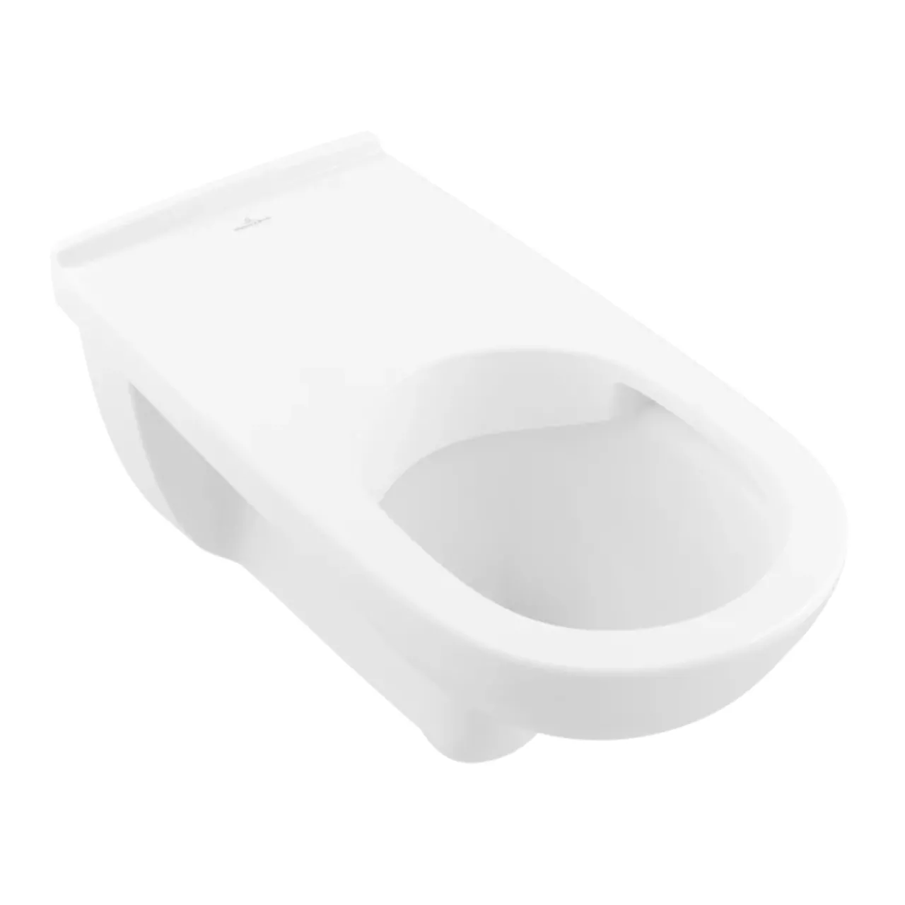 Wand-Tiefspül-WC ohne Befestigungslöcher DirectFlush „ViCare“ ohne Befestigungslöcher für WC-Sitz 36 × 34,4 × 70 cm in Weiß Alpin, ohne Spülrand