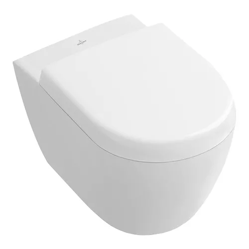 Wand-Tiefspül-WC DirectFlush „Subway 2.0“ 35,5 × 36 × 48 cm in Weiß Alpin, ohne Spülrand, Abgang waagerecht