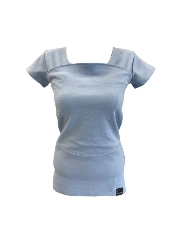 Womboo Beutelshirt - Damen - Hellblau