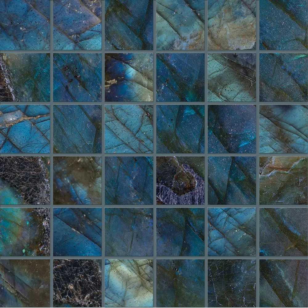 EMILCERAMICA TELE DI MARMO LUMIA MOSAIK LABRADORITE FULL LAPPATO 30X30