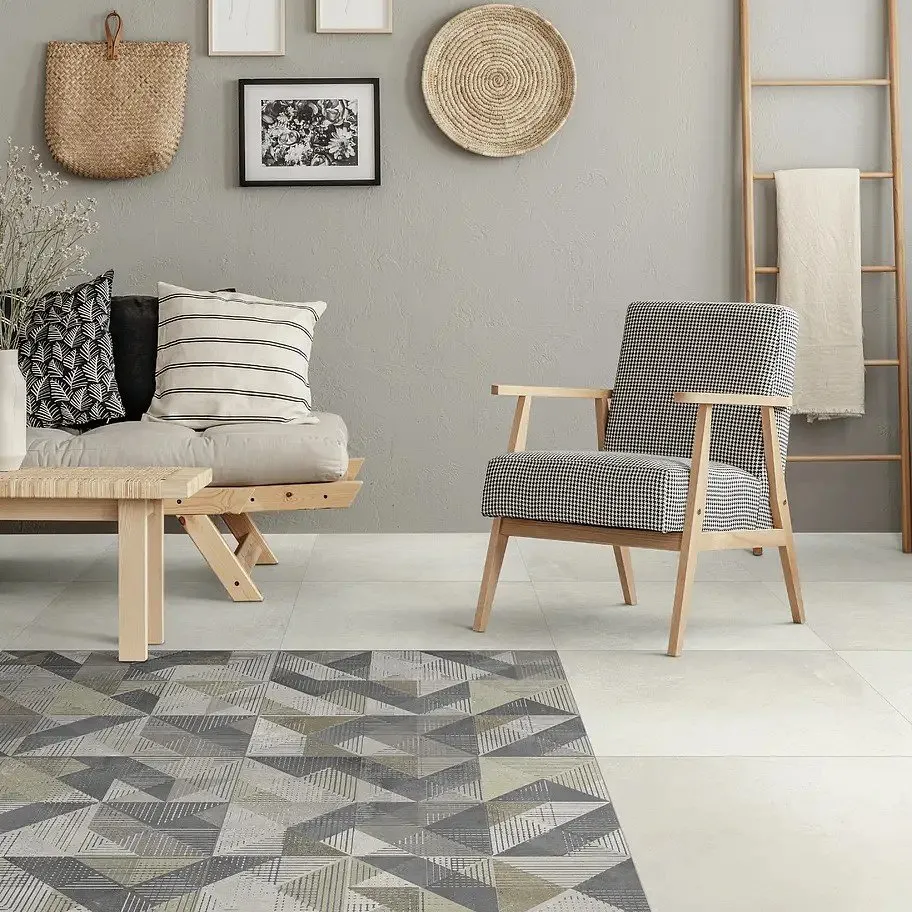 DADO CERAMICA FLIESEN SOLID WHITE NATURAL REKTIFIZIERT 30X60