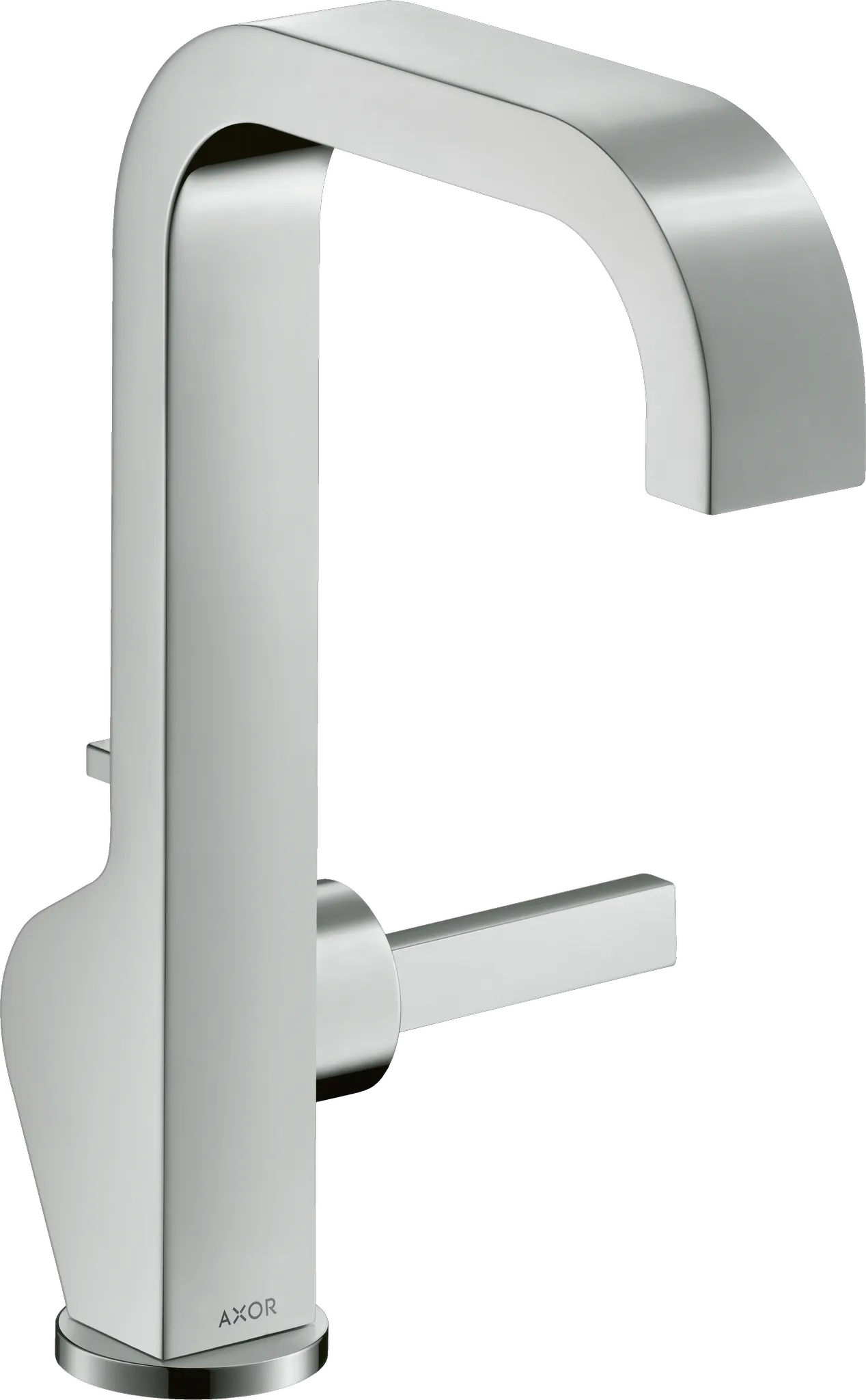 Waschtischmischer Axor Citterio chrom mit hohem Auslauf