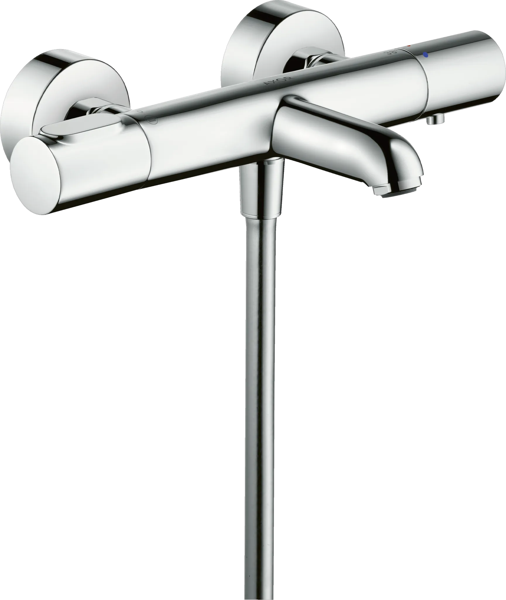 Thermostatmischer Aufputz Axor Citterio M chrom für Wanne