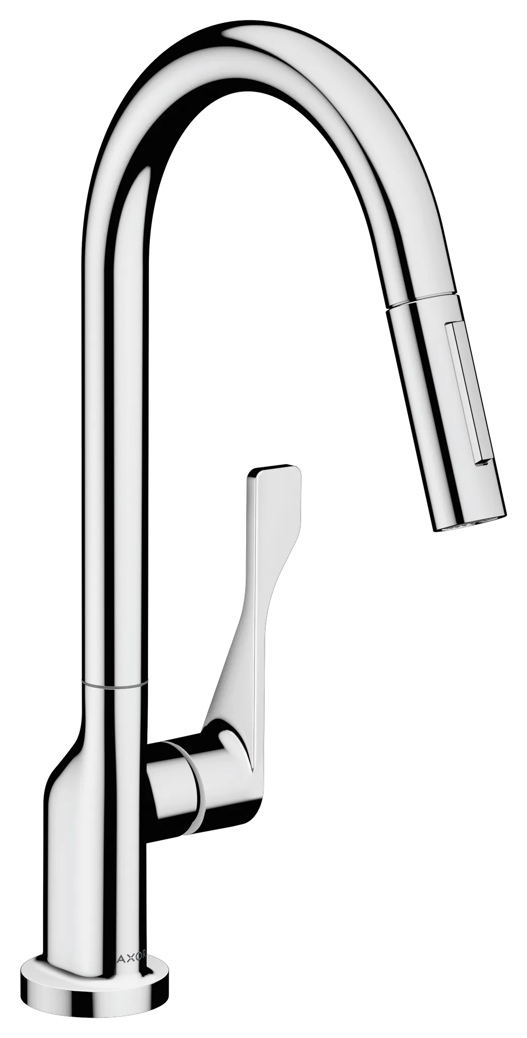 Spültischmischer Axor Citterio chrom mit Ausziehbrause