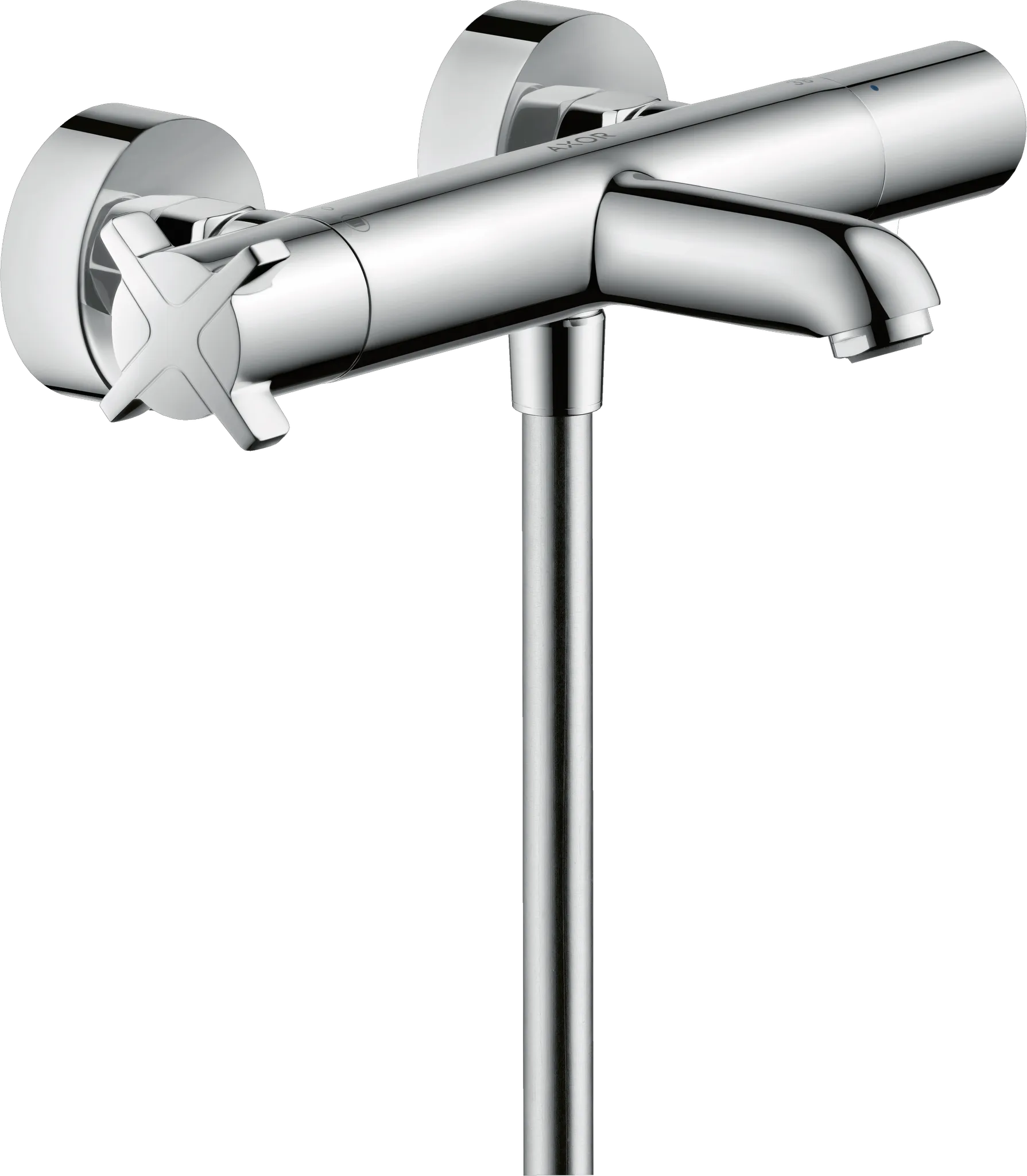 Thermostatmischer Aufputz Axor Citterio E chrom für Wanne