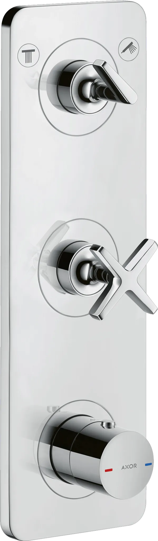 Thermostatmodul Unterputz Axor Citterio E Fertigset 2 Verbraucher chrom