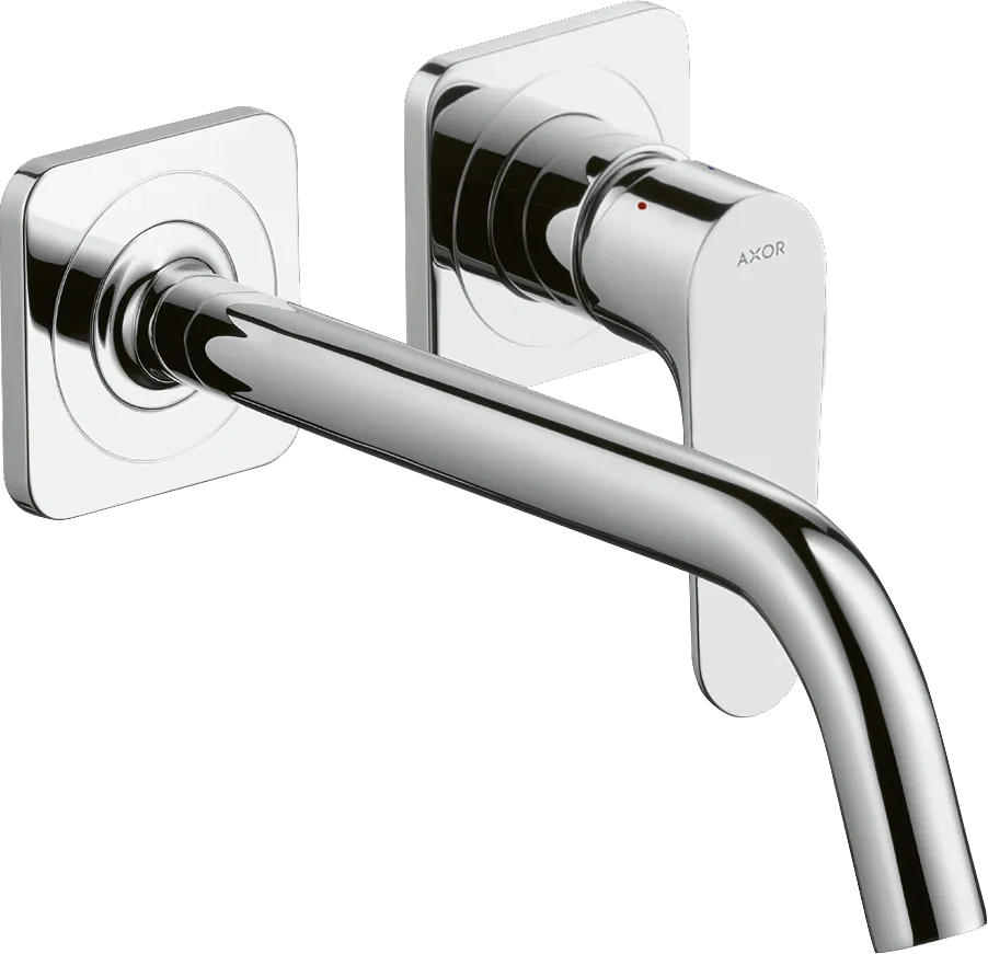 Waschtischmischer UP Axor Citterio M F-Set langer Auslauf ohne Platte chrom