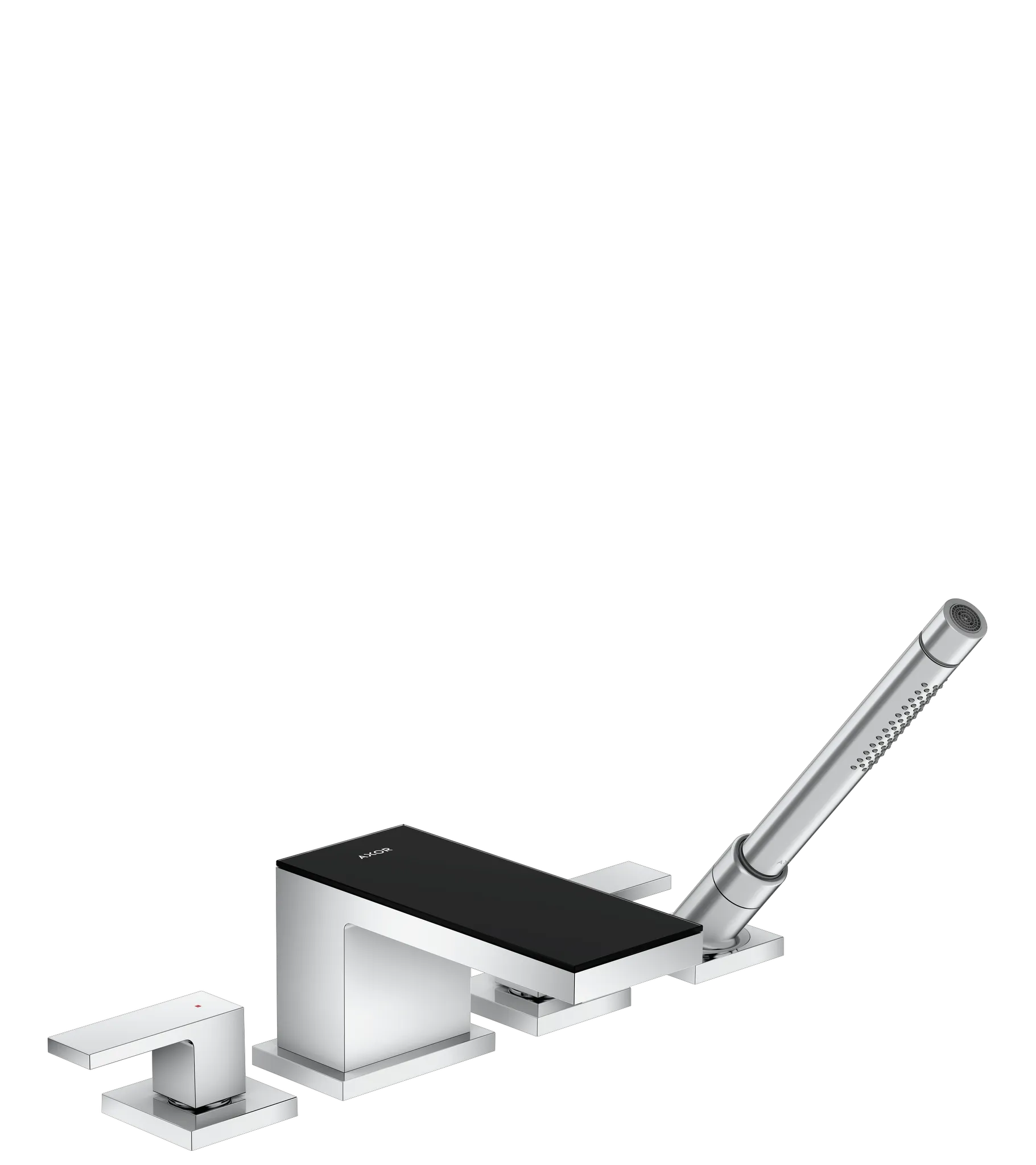 4-Loch Wannenarmatur Axor MyEdition F-Set chrom Wannenrandmontage