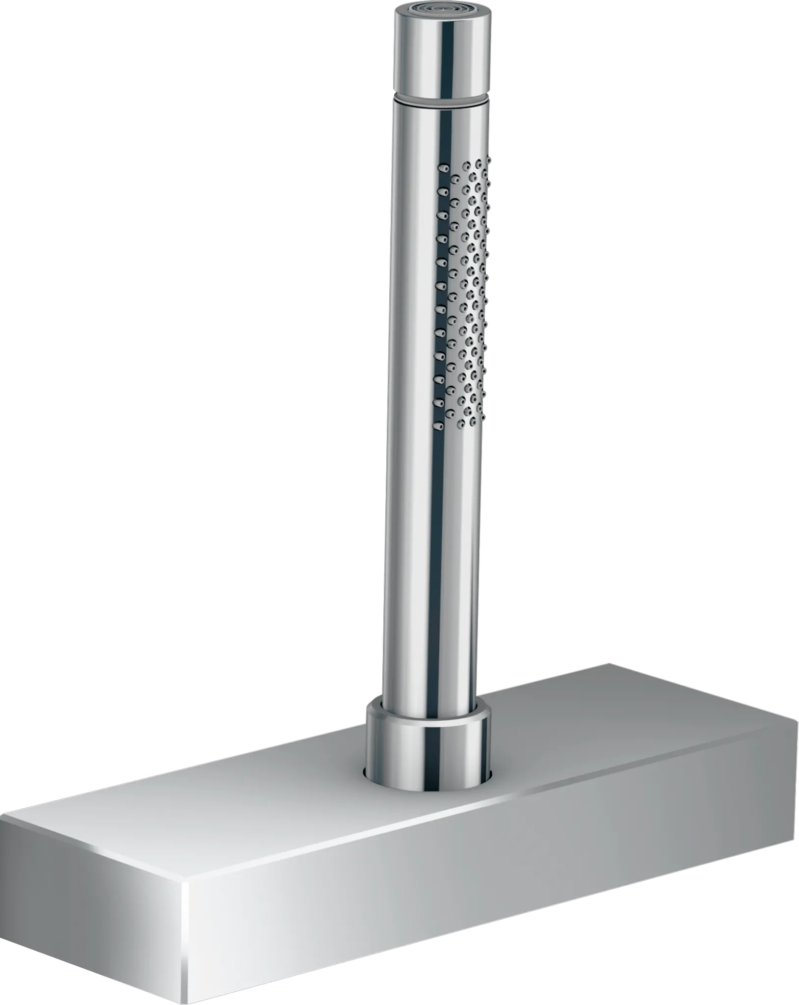 Wannenrandset Axor Edge mit sBox und Handbrause chrom