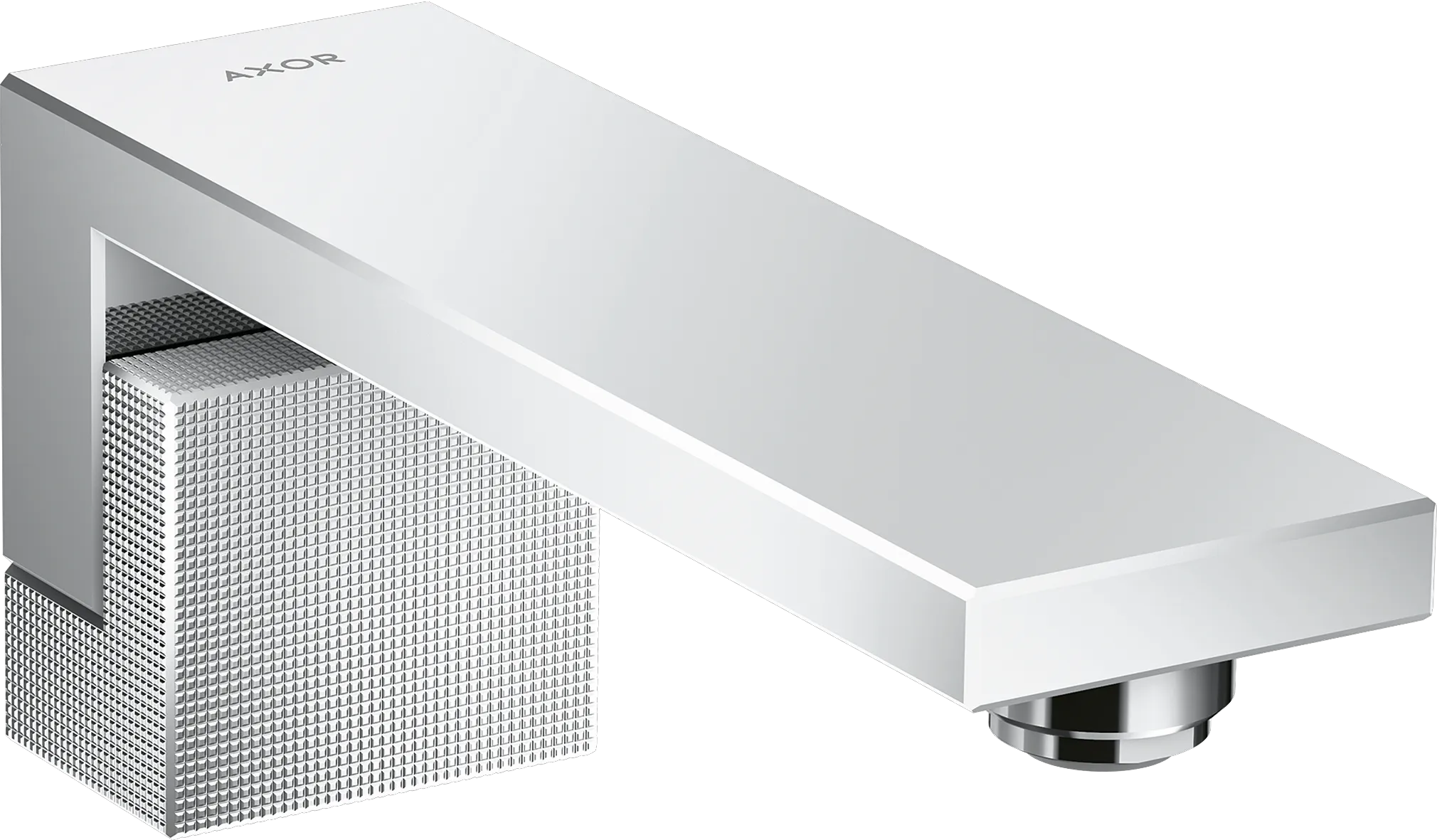 Wanneneinlauf Axor Edge Diamantschliff chrom