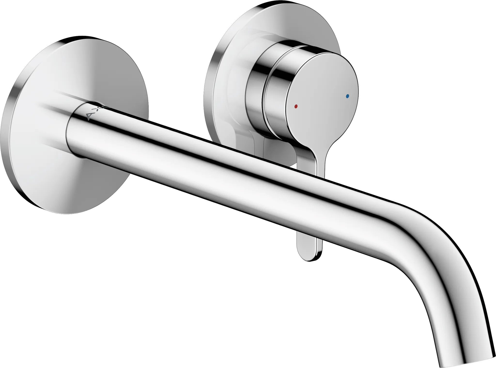 Waschtischmischer Unterputz Axor OneFertigset mit Hebelgriff chrom