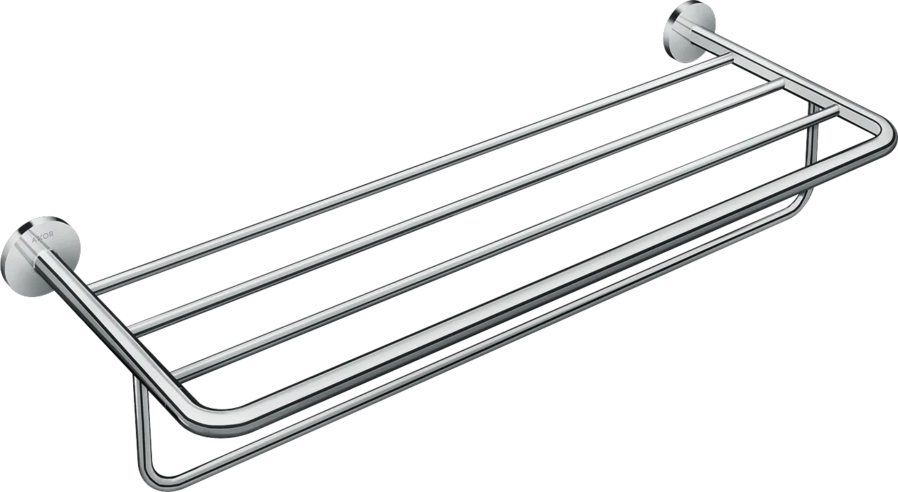 Handtuchablage mit Handtuchhalter Axor Universal Circular chrom
