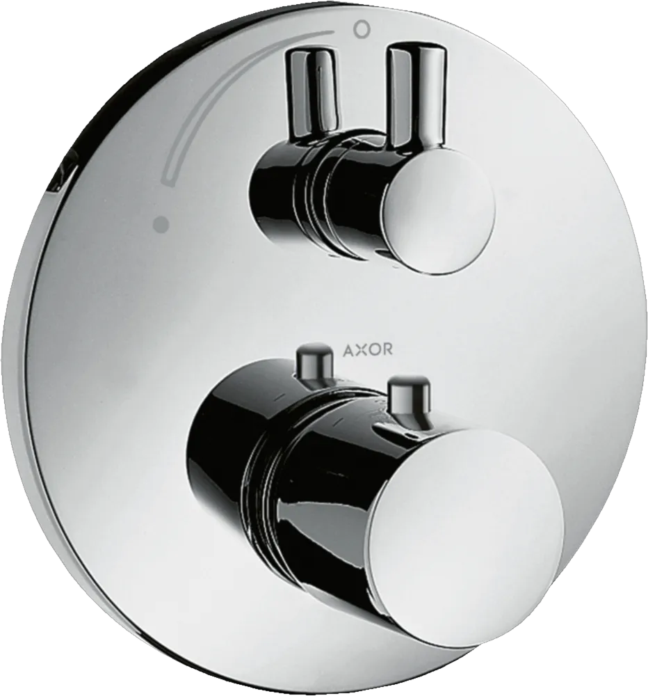 Thermostatmischer UP Axor Uno F-Set chrom mit Absperrventil