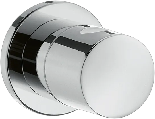 Absperrventil Axor Uno Fertigset chrom mit Zerogriff
