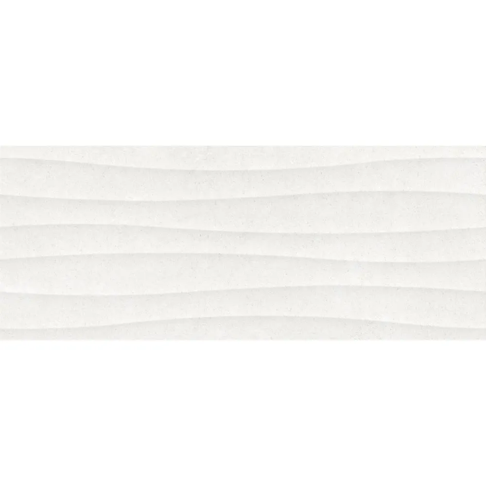 MARAZZI STREAM FLIESEN STRUTTURA WIND 3D WHITE NATURAL 20X50
