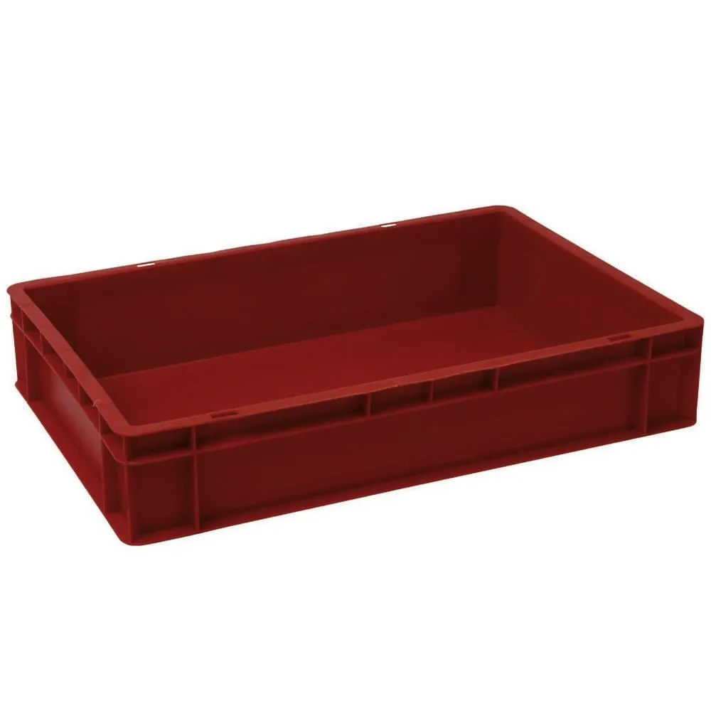 Euronorm-Lagerbehälter | Bear | HxBxT 12x40x60cm | Rot