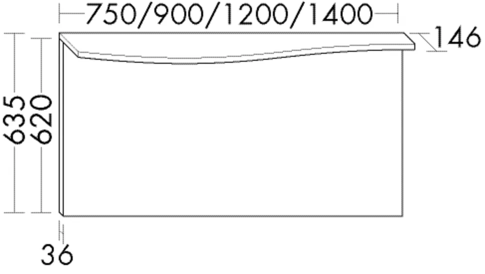 burgbad Spiegel „Sinea3.0“ 750 × 615 mm
