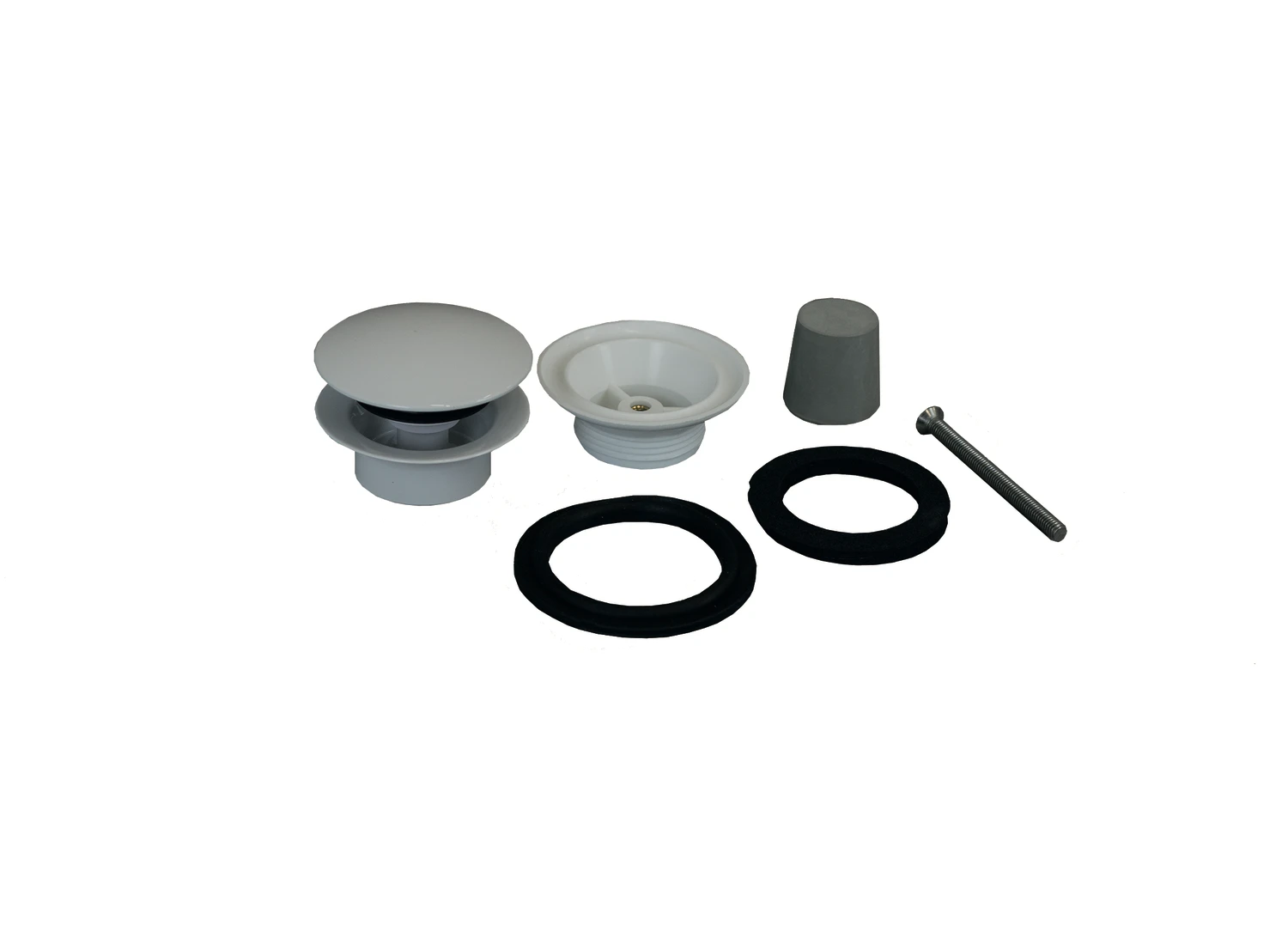 Bette Pushventil für Waschtisch, Weiß emailliert B581-000 SONDERANGEBOT