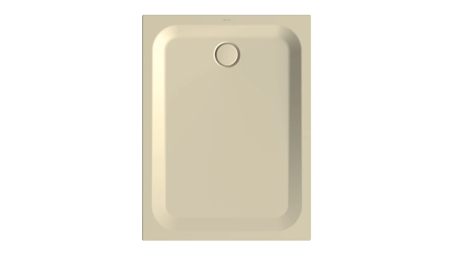 Bette rechteck Duschwanne „BetteUltra“ 120 × 90 cm in Cream