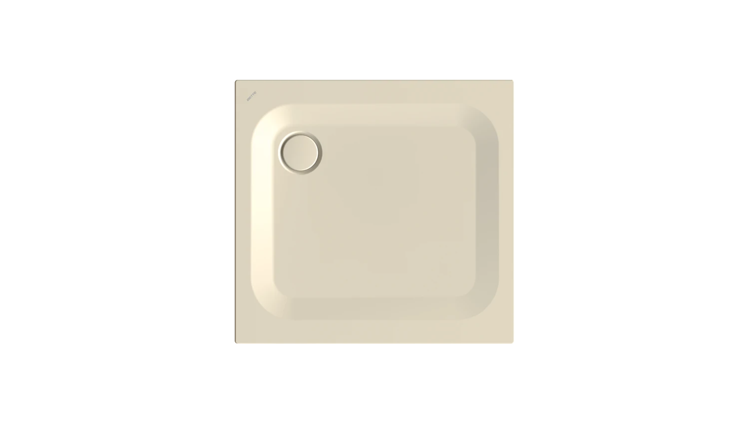 Bette rechteck Duschwanne „BetteUltra“ 90 × 85 cm in Pergamon