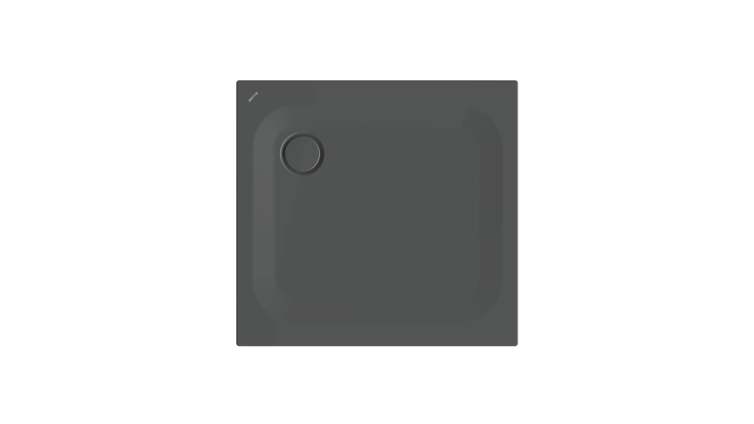 Bette rechteck Duschwanne „BetteUltra“ 90 × 85 cm in Slate