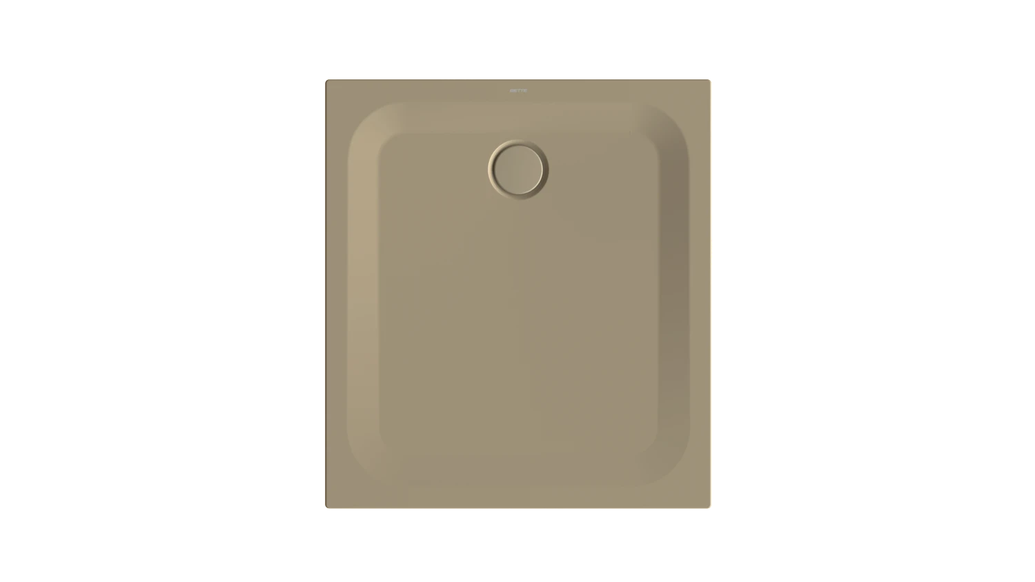 Bette rechteck Duschwanne „BetteUltra“ 100 × 90 cm in Hazel