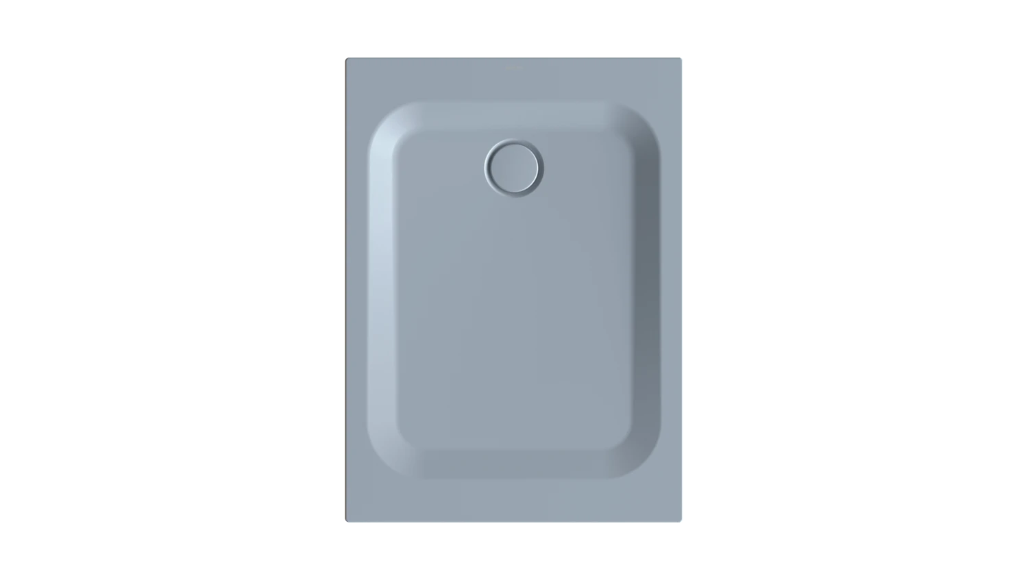 Bette rechteck Duschwanne „BetteUltra“ 110 × 80 cm in Blue Satin