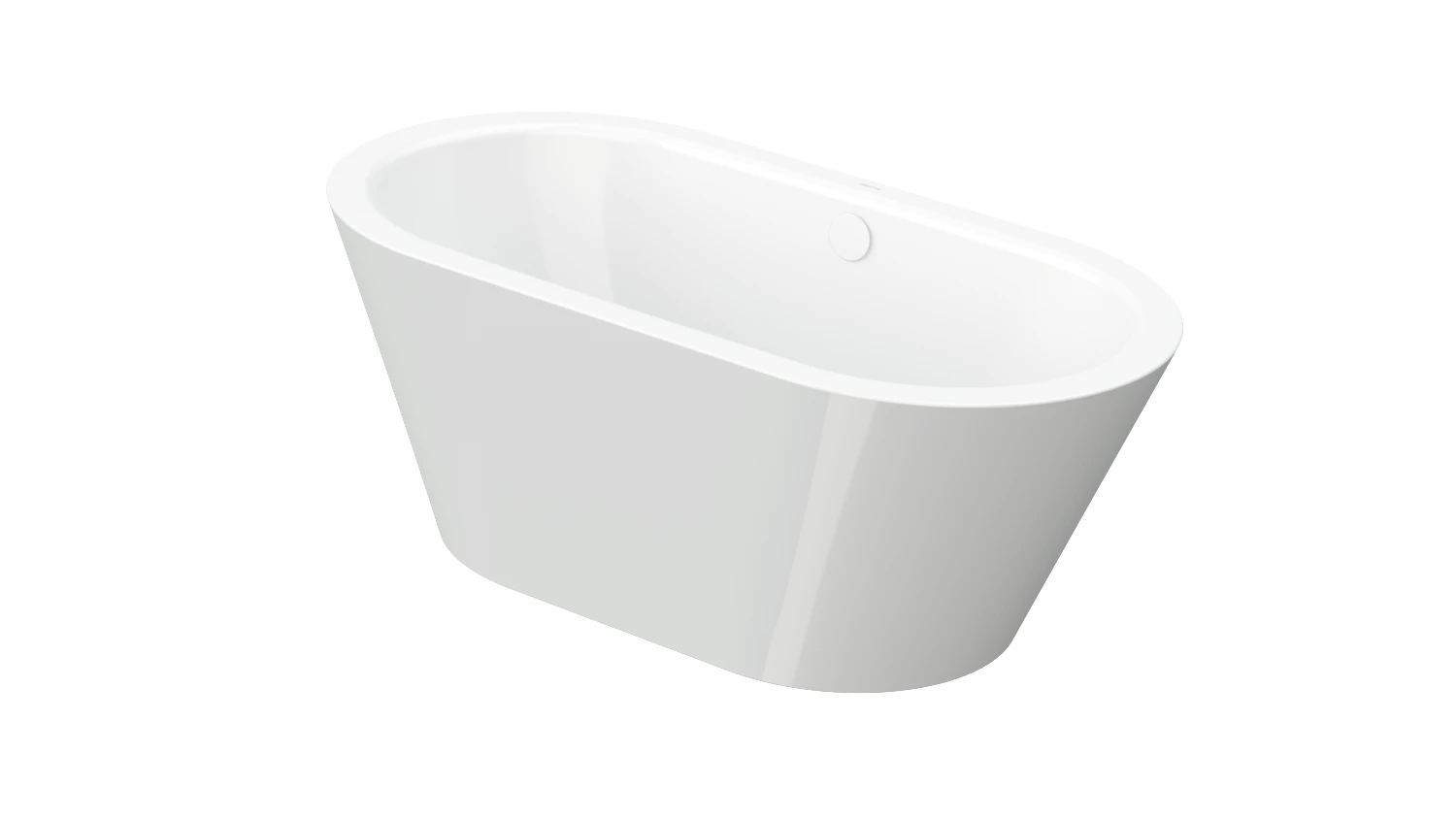 Bette Badewanne „BetteStarlet Oval Silhouette“ freistehend oval 150 × 80 cm in Weiß