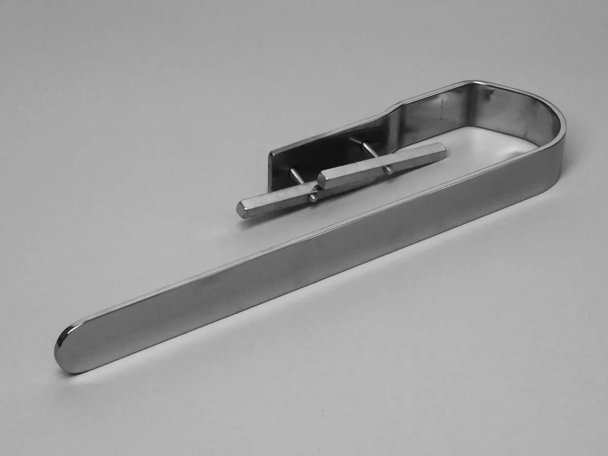 BEMM Handtuchhalter „Plawa Softline“ 450 × 40 mm in Weiß (RAL 9016)