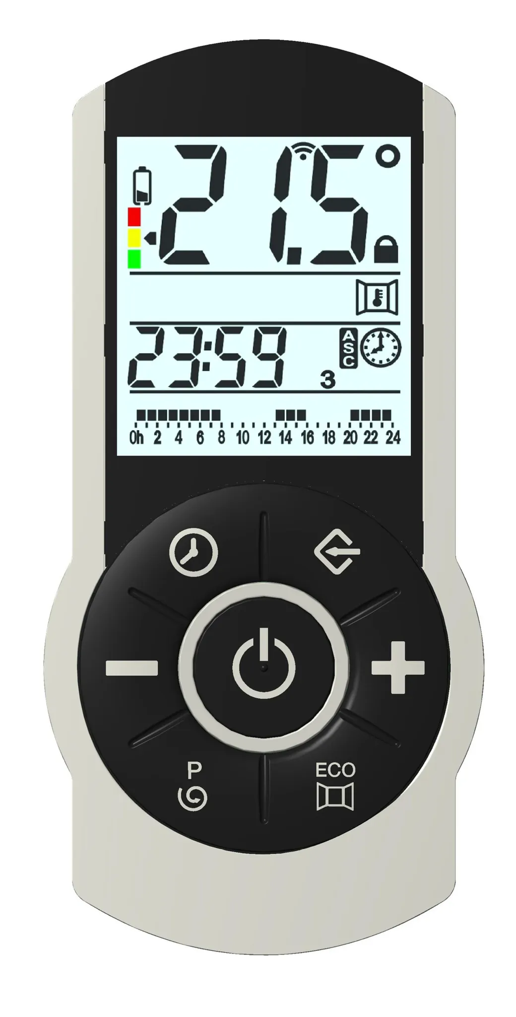 IR Fernbedienung Trend, für Heizstab mit Raumregelung Trend D