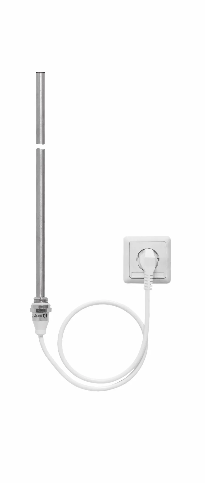 Heizstab Serie P, Ausführung S Stecker, mit Schukostecker, 230 V, 400 W