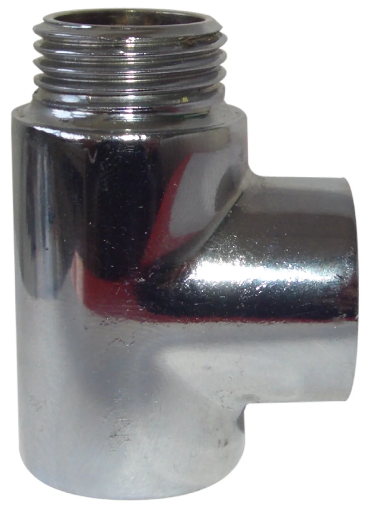 Spezial-T-Stück 1/2, i/a, Di=16 mm, verchromt für Vormontage