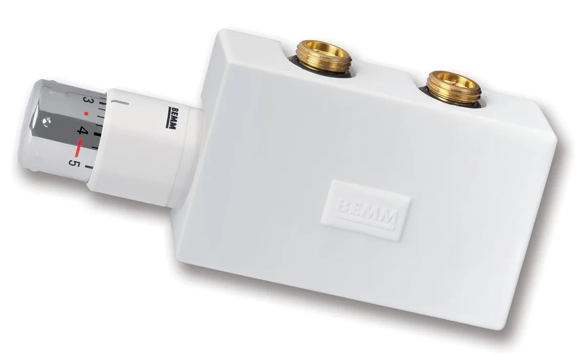 M-Ventil Purline DN15x50mm, Dform, mit Thermit Puro, Perlweiß