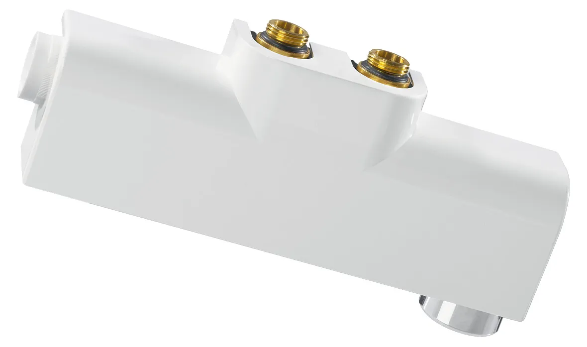 MF-Ventil DN15x50mm, Eck, mit RTL-Ventil inklusiv Verkleidung, chrom