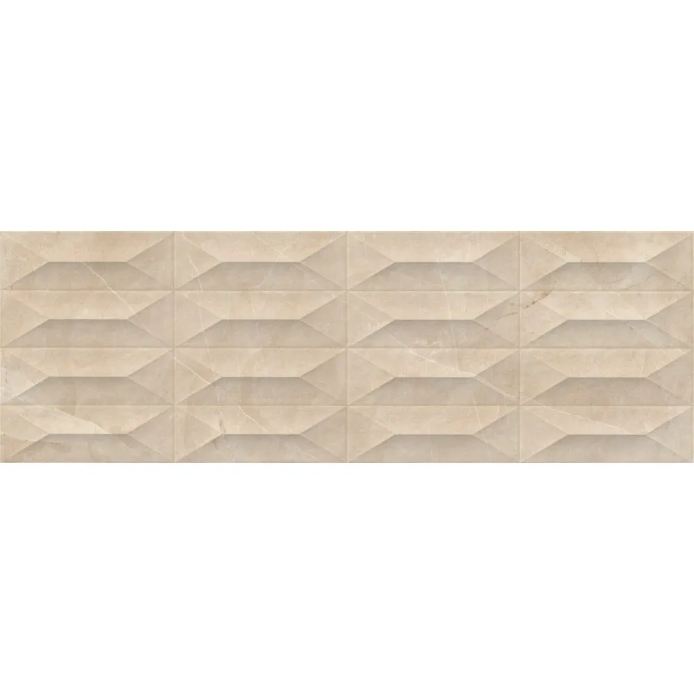 MARAZZI FLIESEN MARBLEPLAY STRUTTURA GEM 3D MARFIL LUX REKTIFIZIERT 30X90