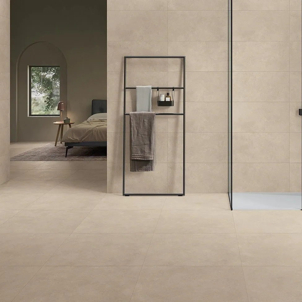 KEOPE FLIESEN GEO BEIGE NATURAL R9 REKTIFIZIERT 80X80