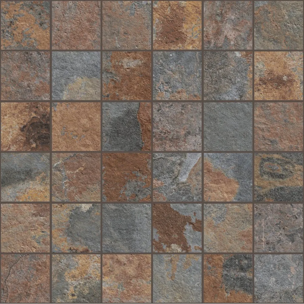 MARAZZI FLIESEN ROCKING MOSAIK MULTICOLOR NATURAL 30X30