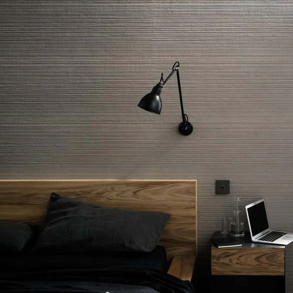 MARAZZI FLIESEN MATERIKA STRUTTURA SPATULA 3D FANGO REKTIFIZIERT 40X120